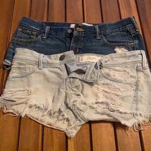 Hollister Gilly Hicks jean shorts